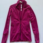 Lululemon athletica In Stride Jacket Violet Red -Size 4 Photo 2
