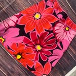 Madison Studio Floral Pink Skirt Size 6 Red Photo 4