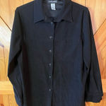 Sag Harbor  petite long sleeve button up shirt, size 16 ￼(1775) Photo 0