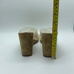 Jeffrey Campbell Mystical Brown Wedge Sandals Clear Strappy Women's size 8 Photo 4