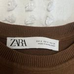 ZARA Brown Tank Top Photo 2