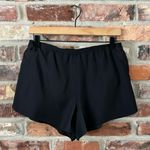 Athleta  Black Interval Run Shorts, M Photo 1