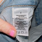 Aeropostale Light Wash Denim High Rise Patch Work Boyfriend Shorts size 4 Photo 3