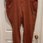 Maurice's  High Rise Ultimate Stretch Jegging Women's‎ 24W Rust Clay NWT Photo 0