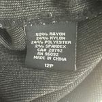 Leyla Womens Pull On Pants 12P Stretch Business Casual Dressy Office Career Chic Gray Photo 7