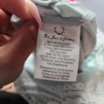 For Love & Lemons Blue Bell Lace Romper Green Photo 9