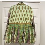 Free People  Hazy Baby Printed Mini Dress‎ Size Small Photo 4