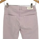 Pamela Henson Womens Delicious Chinos Cinq Cut Frayed Ankle Jeans Light Purple S Size 2 Photo 2