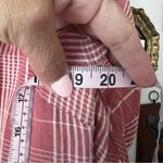 English Factory PLAID TIERED MIDI DRESS IN ROSE Women’s SIZE LARGE prairie Photo 6