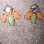 Lot of 2 Colorful Pastel Teardrop Earrings $8 Each Green Photo 4