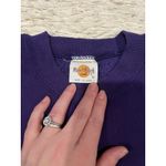Hard Rock Cafe Vintage 90s Save The Planet Iceland Sweatshirt Purple USA! Large Photo 4