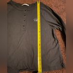 Ivory Ella black long sleeve shirt M Photo 4