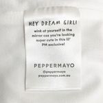 Peppermayo NWT  Into The City Mesh Maxi Dress Cocoa Cream Check Womens Size 6 NEW Photo 13