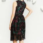 Anthropologie Wolven Black Crochet Lace "Terrace Sheath Dress" Size 8 Photo 1