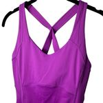 Lululemon Scoop Neck Tank in Bright Purple Athletic Outdoors Women's XS Photo 2