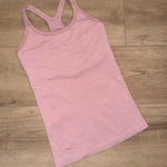 Lululemon Ebb To Street Pink Ribbed Women's Tank Top Size 8 Square Tag Photo 0