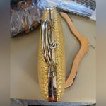 Pier Giorgio vintage, wicker, rattan, clamshell handbag, mid century modern Photo 6