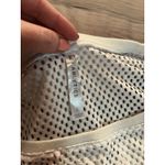 Fabletics  Floral Mesh Short Sleeve Boxy Cut Crop Top Tee Shirt Size Small Photo 6