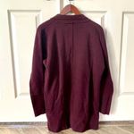 Rachel Zoe burgundy open cardigan Photo 1
