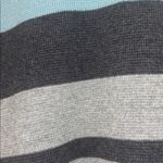 Charter Club Soft Blue and Light/ Dark Gray Knit Cardigan Open Front No Buttons Photo 11