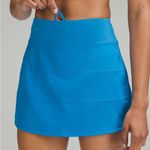 Lululemon Rare Pace Rival Mid-Rise Skirt *Long Poolside Blue Size 6 Photo 1