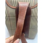 Ralph Lauren Polo  Houndstooth Pattern sling bag Pvc Leather Vintage Limited Photo 6