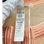 La Perla  NEW Tulle Nervures Sheer Button Up Jacket EU‎ 40 US Small Pastel Pink Photo 5