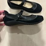 Naot Kirei Suede/Leather Combo Flats, Black, 39 Black Size 8 Photo 6