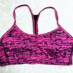 Champion Racerback Hot Pink & Black Sports Bra Size Medium Photo 1