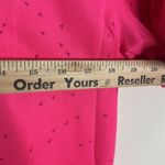 Nike  dri fit ladies bright pink with speckles athletic polo shirt size small Photo 6