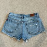 BDG  distressed blue jean denim essential mid rise shorts Photo 1