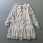 H&M  Tiered Chiffon Wide Dress Photo 4