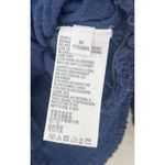 Free People  We The Free Dancing Till Dawn Top Navy Off Shoulder Smocked Peasant Photo 6