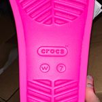Crocs  Women's Hot Pink Sandals Photo 4