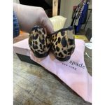 Kate Spade  New York Maline Bow Ballet Flat Leopard Hair-calf Leather Slip On 6.5 Photo 5