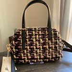 Tory Burch Emerson Tweed Dome Satchel NWT Photo 1