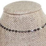 Beaded by Meg Gunmetal Coin Choker Photo 0