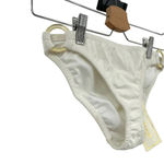 Shoshanna Swimwear Ivory Ring Bikini Bottom Size Small Photo 2