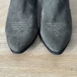 American Eagle Boots Women 9 Green Neutral Casual Ankle Booties Cowgirl Western Photo 6