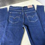 Levi's Women's Dark Blue 720 High Rise Super Skinny Jeans Photo 2