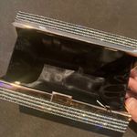 None Women’s Sparkly Cassette Tape Shaped Clutch Purse Bag DifferentLength Chains NWT Photo 7