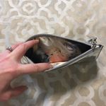 Victoria's Secret Victoria’s Secret Shiny Silver Wristlet Photo 2
