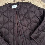 Babaton Women's Quilted Brown Jacket  Photo 1