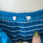 Princess Polly Nakita Blue Satin Puff Sleeve Cut Out Dress 2 Photo 7