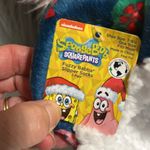 The Comfy Christmas Sponge Bob Square Pants Slippers Ornaments Fleece Lined One Size Photo 6