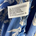 Alexis  for Target Blue Satin Floral High Low Dress Photo 7