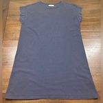 Madewell Size M Blue Cap Sleeve T-Shirt Dress Photo 2
