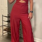 Urban Outfitters  Burgundy Jumpsuit  Photo 6