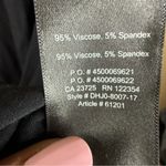 Babaton Aritzia‎  Friedan Jersey Wrap Dress Black Size Medium Office Career Wear Photo 6