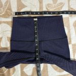 Lululemon  | Wunder Under Leggings Teeny Check Black Cerulean Blue |‎ Women's 6 Photo 8